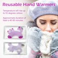 thumbnail image 3 of shiyou-Hand Warmers Reusable, Reusable Heat Pack, Reusable Hand Warmers, Heat Packs for Hands, Heat Packs, Heat Packs for Cold Weather, Hand Click Gel Warmers, Instant Heat Packs (Pink), 3 of 4