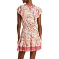 thumbnail image 2 of Poupette St Barth Womens Camila Floral Print Short Mini Dress, 2 of 2