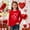 Red, variant on Girls' Red Heart Print Long Sleeve Shirt - Soft Stretch Top for Valentine Holiday Everyday, Kids to Youth Sizes 3-14,Size 5-6 T