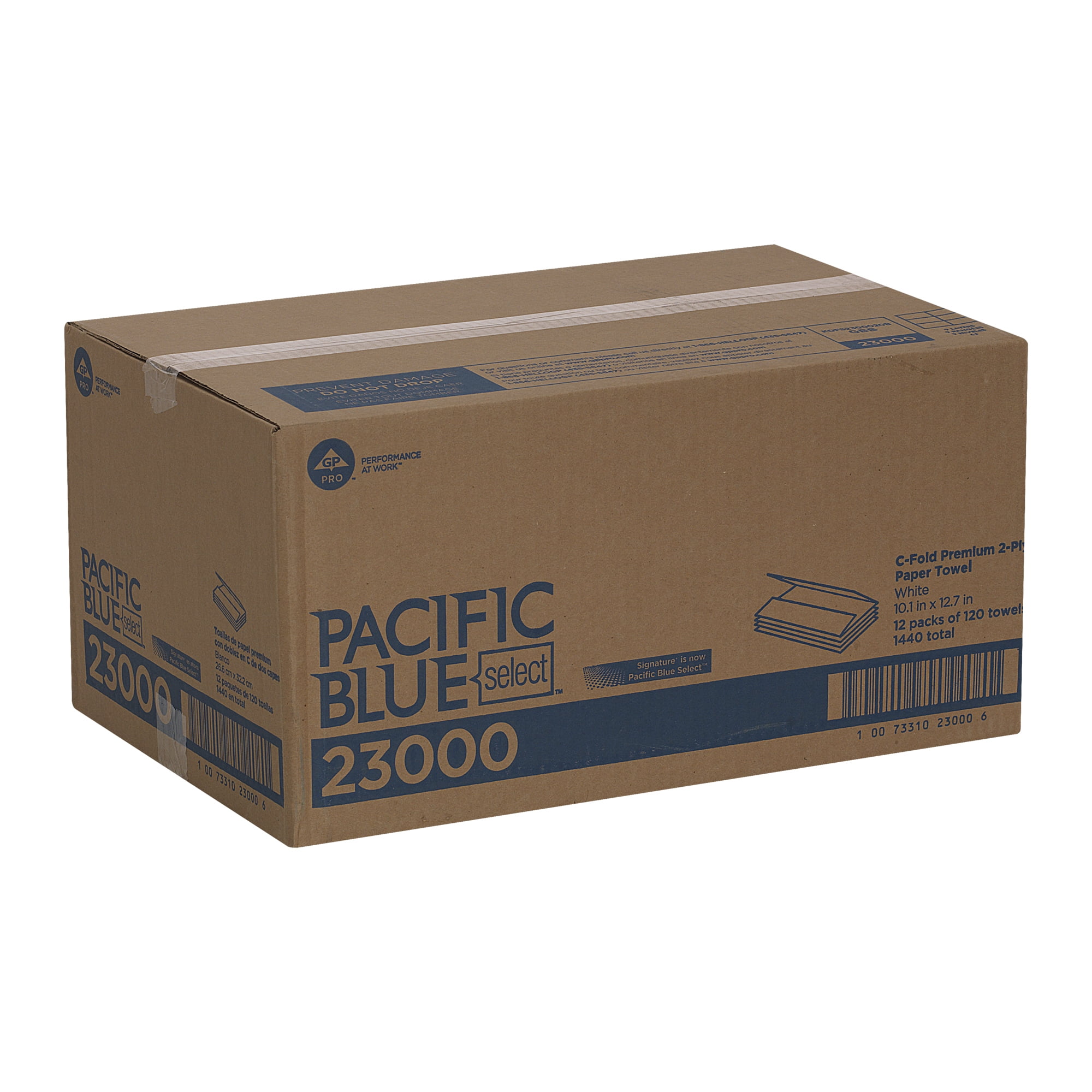 Pacific Blue Select Paper Towel C-Fold 1 Case(s), 120 Towels/ Case