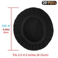 thumbnail image 2 of Geekria 20 Pairs Flex Fabric Headphones Ear Covers - Product Safety Certified - Washable & Stretchable Earcup Protectors for Over-Ear Headsets, Sweat Pads for Gym (Size M/Black), 2 of 6