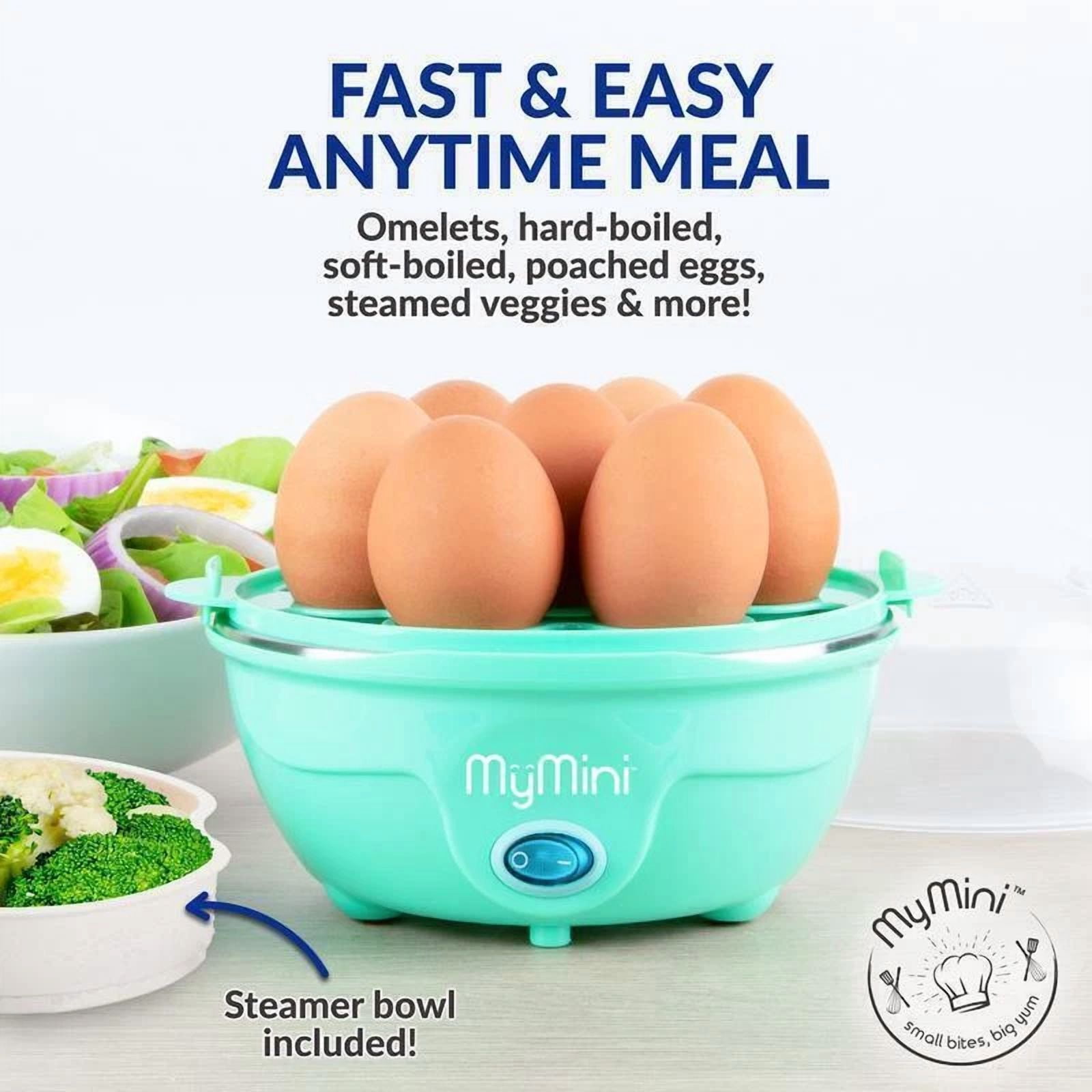 CIRCLE- Electric Cooker 7-Egg One-Touch Steamer Omelet Poacher Breakfast Kitchen Tool Us