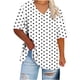 thumbnail image 2 of mfyjkho Tops Para Mujer, Camiseta Deportiva De Verano De Manga Corta Con Cuello Ancho Para Mujer Tops De Gimnasio Para Mujer Xxxxl, 2 of 4