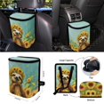 thumbnail image 4 of Uorisanigo Sloth Print Car Seat Covers Modern Car Seat Cover Full Set Car Accessories with Car Steering Wheel Cover, Car Trash Can, Car Seat Belt Cover,Car Interior Decor Gift for Birthday, 4 of 7