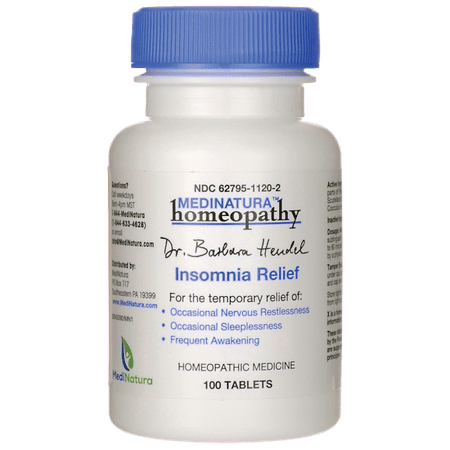 - MediNatura Insomnia Relief 100 Tabs