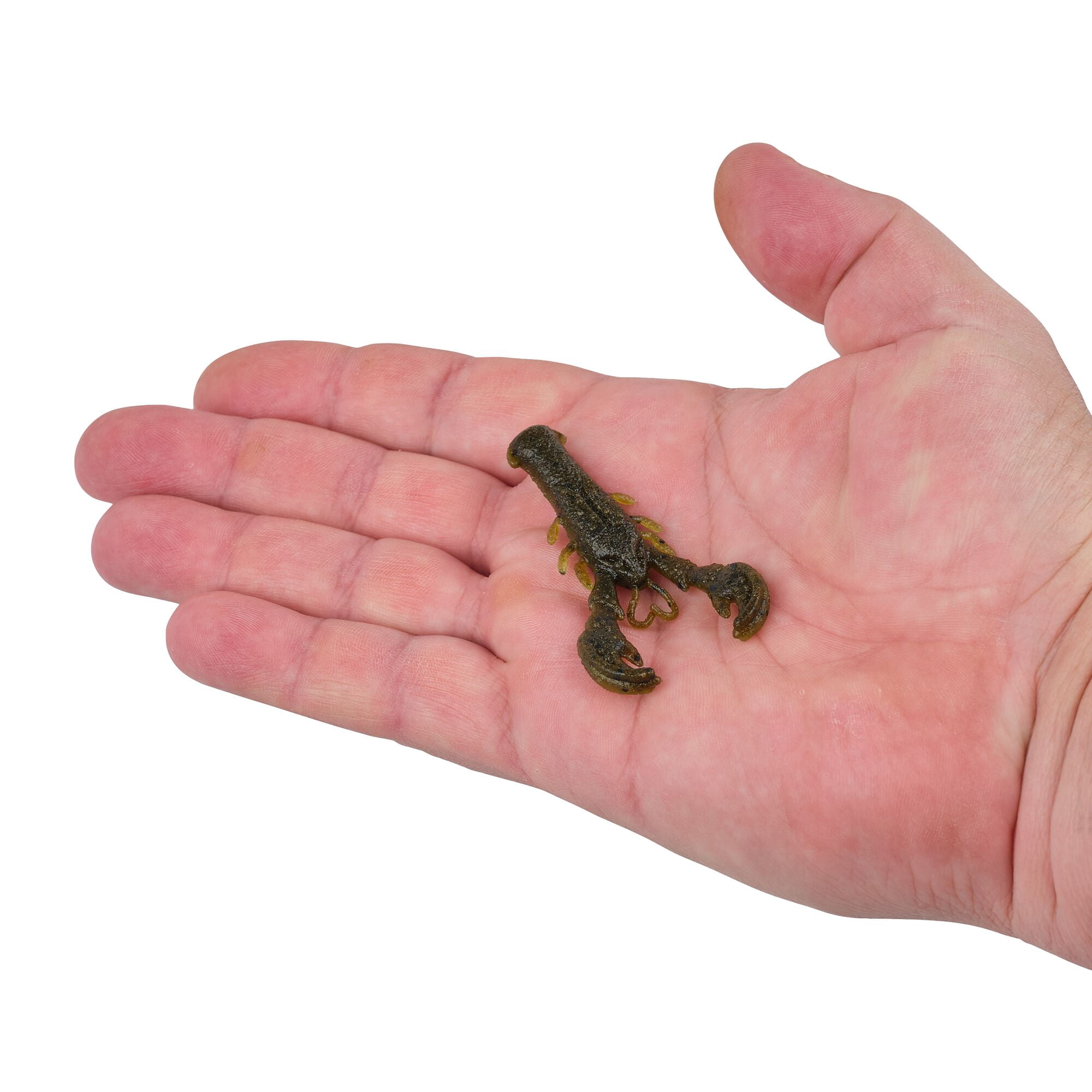 Berkley PowerBait® MaxScent Lil' Super Trooper, 2.5 in, Craws, Green Pumpkin/Watermelon (8 Count)