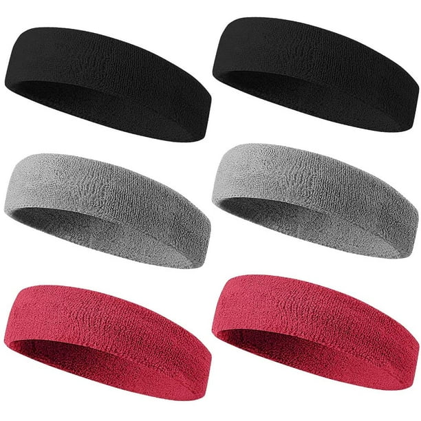 Sweatbands Sport Headbands for Working Out, Execise, Tennis, Basketball