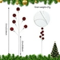 thumbnail image 2 of BKER Festive Candy For – Gorgeous Faux Floral Inserts & To Your Holiday !, 2 of 3