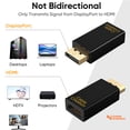 thumbnail image 2 of 3 Pack Display Port to HDMI Adapter, CableCreation DP to HDMI Adapter 1080P Gold Plated  (Male to Female), Uni-Directional HDMI to DP Converter Compatible for Lenovo, HP, Dell &More, 2 of 7