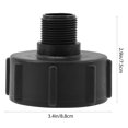 thumbnail image 3 of 2pcs IBC Tote Adapter IBC Tank Fitting 3/4 Inch IBC Tote Converter Accessory, 3 of 6