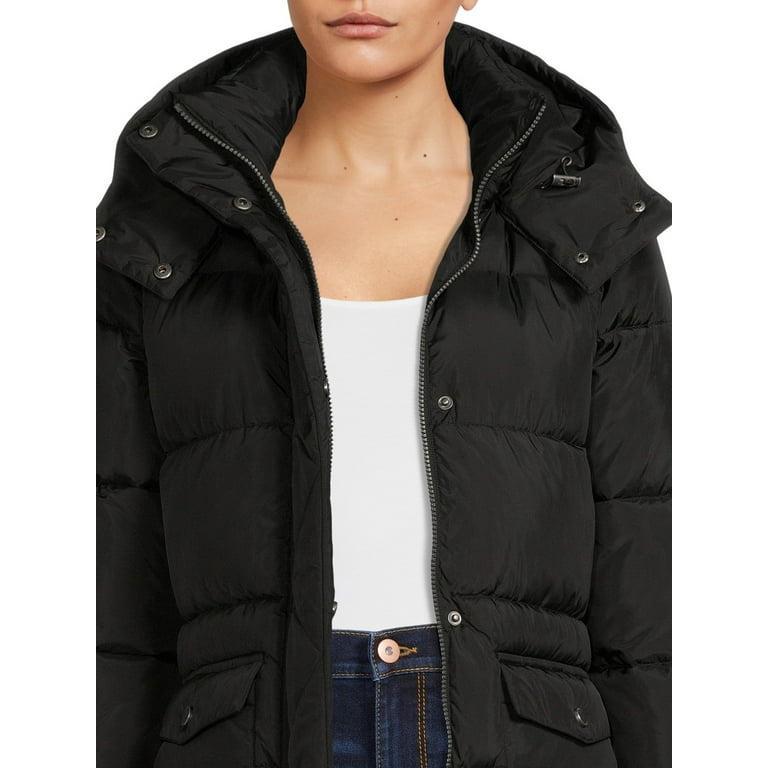 Bcbg black puffer jacket best sale