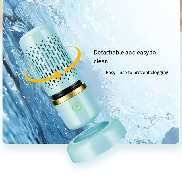 maskred USB Wireless Washing Cleaner Easy To And Clean Effective Cleaning Functions Pink English