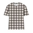 thumbnail image 4 of Fiudx Camisetas para Mujer Camiseta de Manga Corta con Cuello Redondo y Estampado Informal para Mujer, 4 of 4