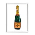 thumbnail image 4 of Stupell Industries Classy Champagne Wine Bottle Kitchen Bar Beverage Graphic Art White Framed Art Print Wall Art, Design by Amelia Noyes, 4 of 5