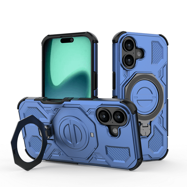 Funda GANGXUN para iPhone 17 , magnética, ligera, soporte 360°, antigolpes
