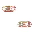 thumbnail image 1 of Sidaley Paquete de 10 pulseras de silicona Decoraciones de moda Accesorios de juego de rol Dijes luminosos Jelly Dance Fiestas temáticas Type7 NO7, 1 of 6