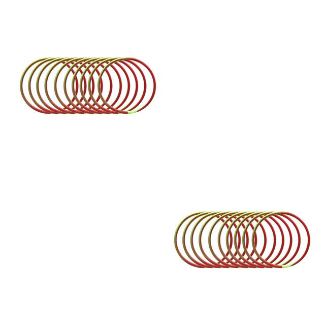 Sidaley Paquete de 10 pulseras de silicona Decoraciones de moda Accesorios de juego de rol Dijes luminosos Jelly Dance Fiestas temáticas Type7 NO7