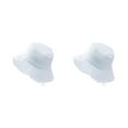 thumbnail image 3 of kurtrusly Bucket Hat Fashionable Sun Protection For Outdoor Activities Casual Comfort white 2Set, 3 of 6