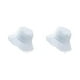 thumbnail image 1 of Qarigey Manténgase seguro con estilo Elegante sombrero de protección solar para exteriores Casual Comfort Bucket Hat Caps blanco blanco 2Conjunto, 1 of 6
