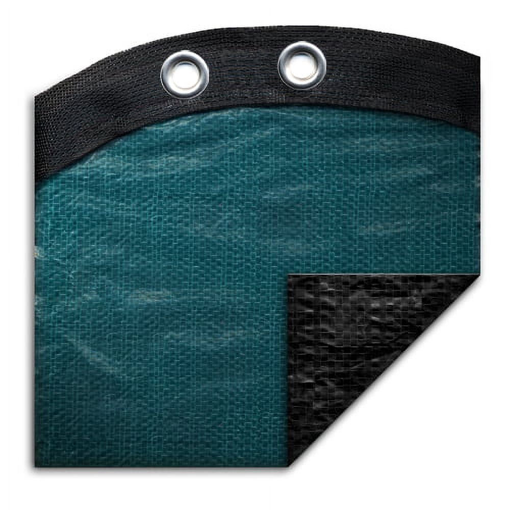 Pool Mate 15 Year Extra Heavy-Duty Teal Green Round Winter Pool Cover, 15 ft. Pool