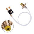 thumbnail image 3 of Mosiee 1 Set Camping Gas Stove Adapter Propane Bottle Refill Hose Adapter Gas Canister Parts Solid Adapter High-Pressure Pu Hose, 3 of 9