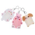 thumbnail image 2 of TABLZONE 3-Pack Plush Keychain Card Holders for , Cute Accessories and Stylish Bag Charms, 2 of 7