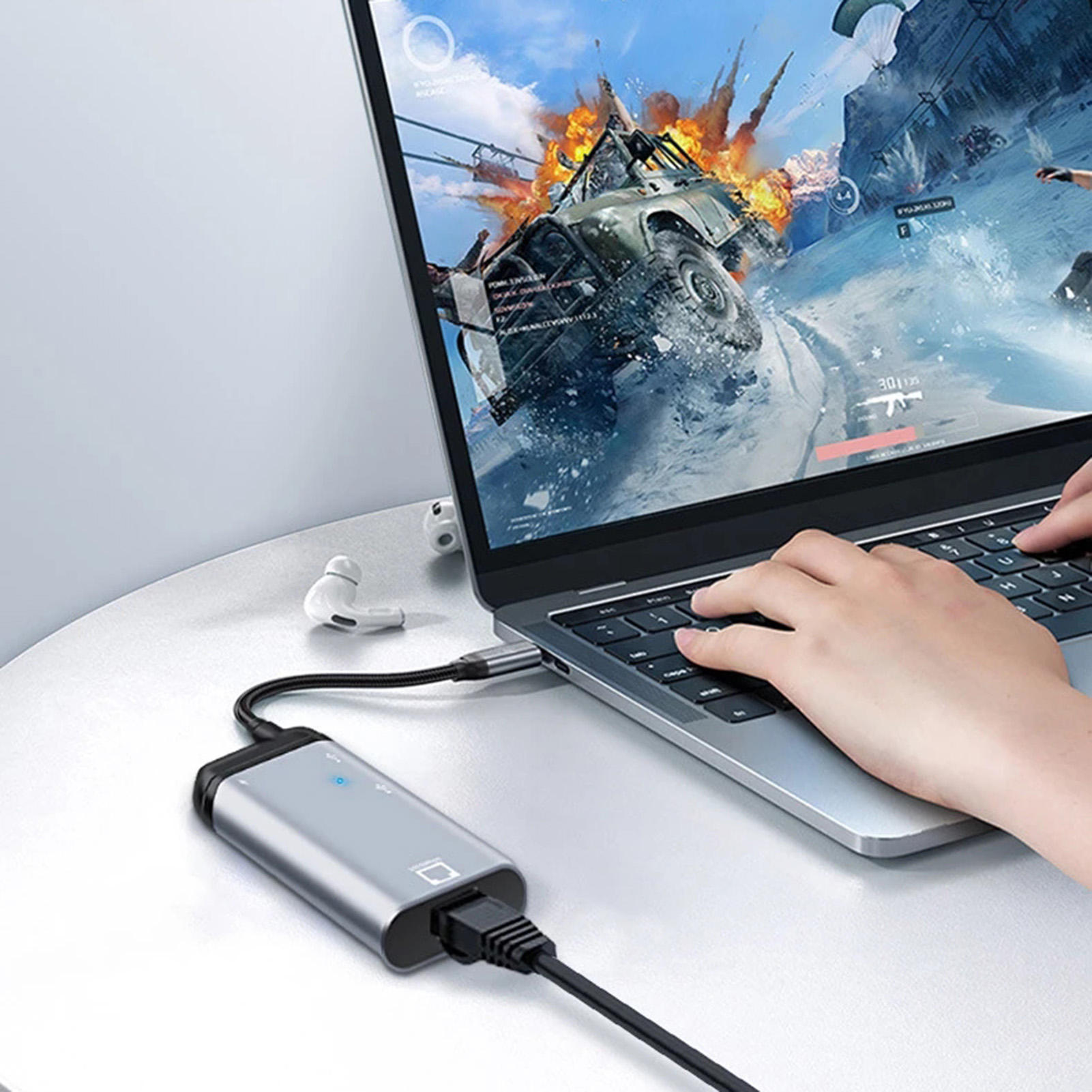 Converter Cable, Mini Portable 15cm 4 in 1 Data Transmission Cable Wire