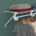 thumbnail image 3 of ClosetMaid 562900 SuperSlide White Closet Rod Support, 3 of 7