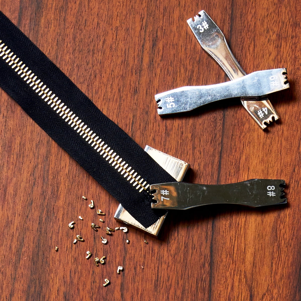 Zipper Teeth Remover, Stainless Steel