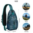 thumbnail image 5 of Crossbody Sling Backpack for Women Men Sea Turtle Shoulder Sling Crossbody Casual Chest Bag for Travel Sports Running Hiking, 5 of 6