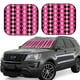 thumbnail image 1 of Fotbe pink and black argyle Juego de 2 Piezas de Parasoles para Parabrisas | Bloqueador Solar para Auto | Accesorios Plegables para Protección Solar Interior-Large, 1 of 6