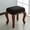 Black, variant on Stretch Bar Stool Covers Rectangle, Vanity Stool Covers Dressing Chair Covers Saddle Seat Covers Counter Stool Cover Washable (Coffee1,1 Pack)