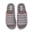 thumbnail image 2 of Dearfoams Cozy Comfort Men's Striped Slide Slippers, 2 of 6