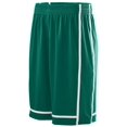 thumbnail image 2 of Augusta XL Winning Streak Shorts Dark Green/White 1185, 2 of 2