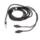 thumbnail image 3 of Cable de auriculares de 3,5 mm para Sennheiser HD580 HD600 HD650 HD25 HD545 HD565 HD535 HD660S 2 m/6,6 pies, 3 of 5
