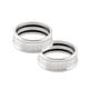 thumbnail image 3 of 2 anillos de bloqueo para manillar de bicicleta, anillos de fijación para manillar de bicicleta plegable, duraderos Argenta 25.4mm, 3 of 9