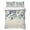 Blue, variant on Twin XL Quilt Set 68''x98'', Blake Gray Marble Lightweight Summer Bedspread Coverlet Set with 2 Pillow Shams, Modern Abstract Art Marble Crack Breathable All Season Quilt Bedding for Dorm/Guest Room