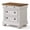 Antique White, variant on Amerlife 26" Fully Assembled Solid Wood Nightstand, Traditional Bedside Table with 3 Drawers, for Bedroom, Vintage Large Night Stand, Antique White