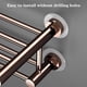 thumbnail image 4 of Toalleros con barras dobles, organizador de toallas de aluminio for pared, 4 of 7