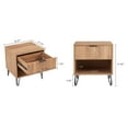 2Piece DUMBO Standard 3Drawer Dresser and DUMBO 1.0 Nightstand in