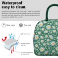 thumbnail image 3 of Flower Lunch Bag for Women Men Reusable Insulated Lunch Bags, Leakproof Cooler Food Lunch Tote Bag, Large Capacity Lunch Box for Work School Travel Picnic, 3 of 7