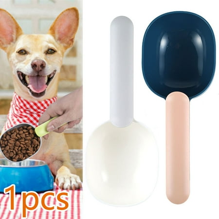 

Kuphy Pet Food Spoon Multi-functional Plastic with Fashionable Food Shovel Handle and Comfortable Grip Handle suitable for Dogs Cats and other pets