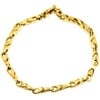 Pompeii3 Men's Link 14k Gold (27gram) or Platinum (44gram) 5mm Bracelet 8.5"