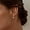 Knot, variant on Pearl Earrings: 14k Gold-plated Dainty Pearl Drop Dangle Earrings for Women