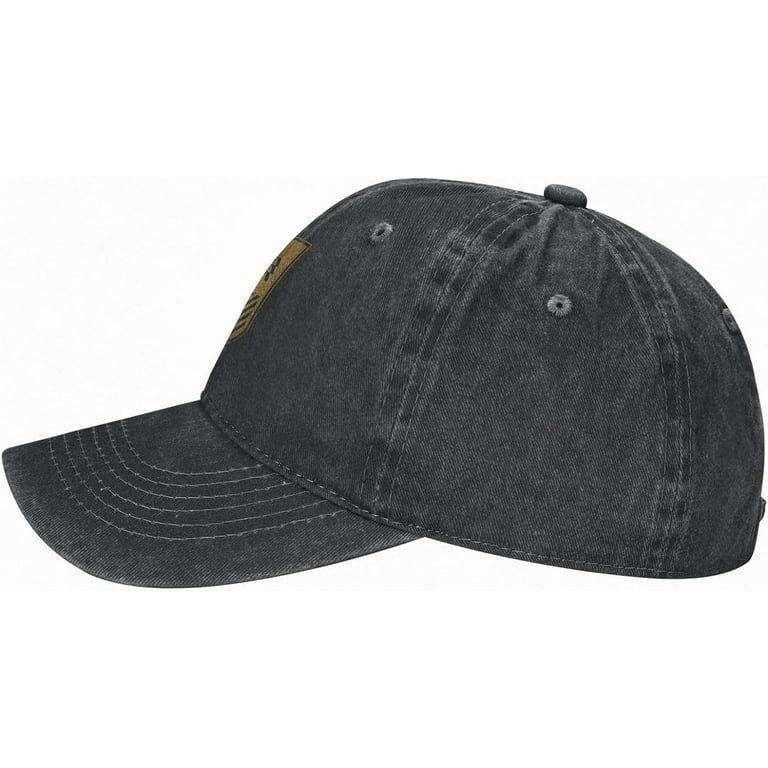 Unisex Denim Baseball Cap Dad Hat Sandwich Baseball Caps Des_Ti-Ny 2  Hu_nT_er Adjustable Washed Cap Trucker Hats Gifts 