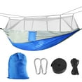 thumbnail image 2 of Camping Hammock with Mosquito Net, iMountek Portable Automatic Quick Open Hammocks for Indoor Outdoor Hiking Camping Backpacking Travel Backyard Beach, 2 of 7