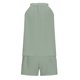 thumbnail image 4 of Conjunto de pijama suelto con cuello en V para mujer SCZ sin mangas con pantalones cortos con bolsillos verde claro S, 4 of 7
