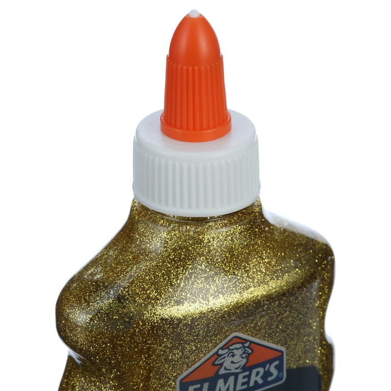 Elmers Glitter Liquid PVA Glue Washable Great for Slime! 177ml - Choose  Colour!