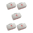 thumbnail image 3 of tamizeot Sac de Rangement d'Urgence Randonnée Pilules Organisateur de Cotons-Tiges Étui de Transport Gris 5Ensemble, 3 of 6