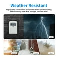 thumbnail image 4 of Key Lock Box,Weatherproof 4 Digit Combination Password Key Storage Security Lock Box Indoor Outdoor Key Safe Lock Box ,Upgraded Security Combination Lock, 4 of 7